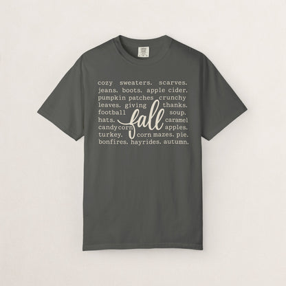 Autumn Vibes Unisex T-Shirt | Cozy Fall Design for Thanksgiving Gatherings, Pumpkin Spice Lovers, Seasonal Wardrobe