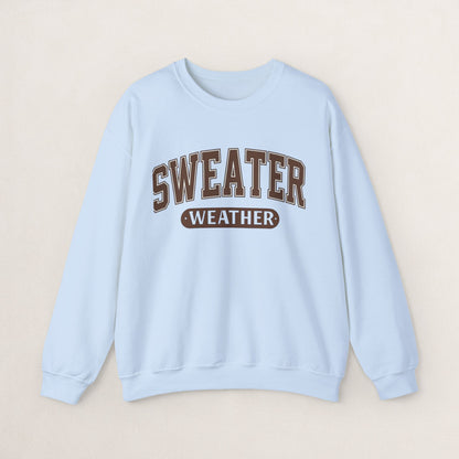 Cozy Sweatshirt for Autumn Vibes, Perfect for Casual Outings, Gift for Friends, Fun Fall Layering, Sweater Weather Apparel