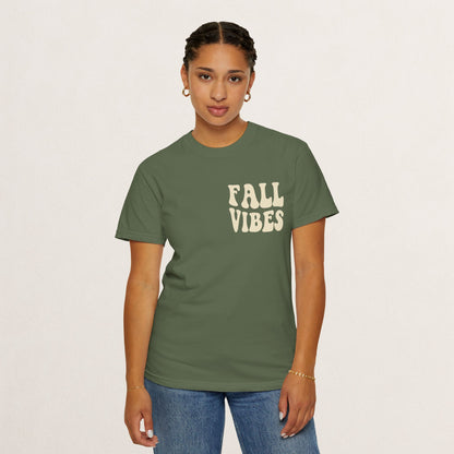 Fall Vibes Unisex T-Shirt, Cozy Autumn Shirt, Seasonal Tees, Gift for Her, Comfortable Casual Wear, Trendy Fall Outfit