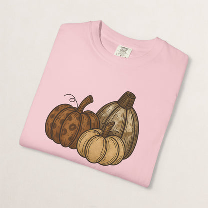 Autumn Pumpkin Unisex T-Shirt, Fall Fashion, Harvest Tee, Halloween Gift, Cozy Casual Wear, Seasonal Style