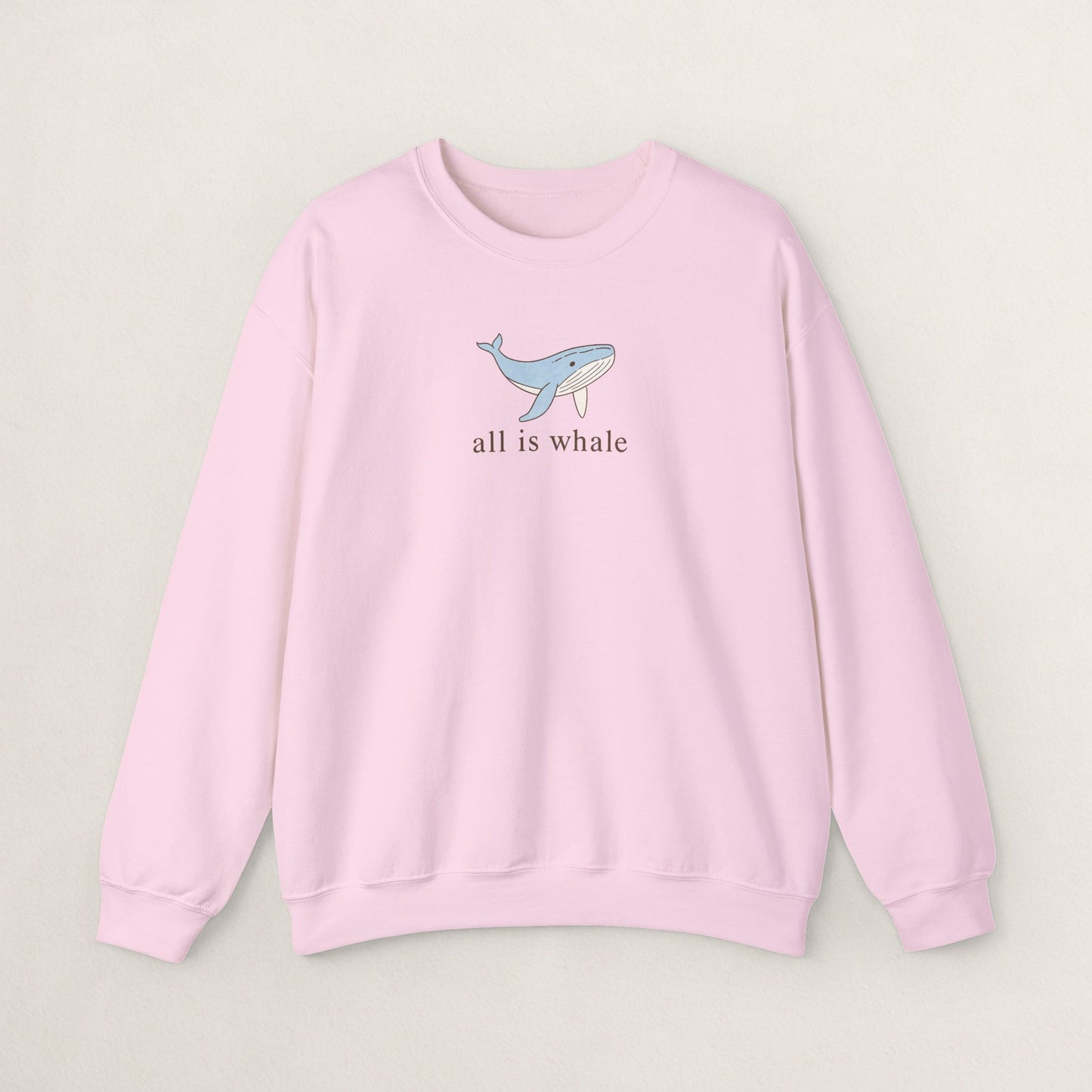 Whale-Themed Unisex Crewneck Sweatshirt, Cozy Pullover for Sea Lovers, Whale Gift for Ocean Enthusiasts, Casual Everyday Wear, Cute [...]