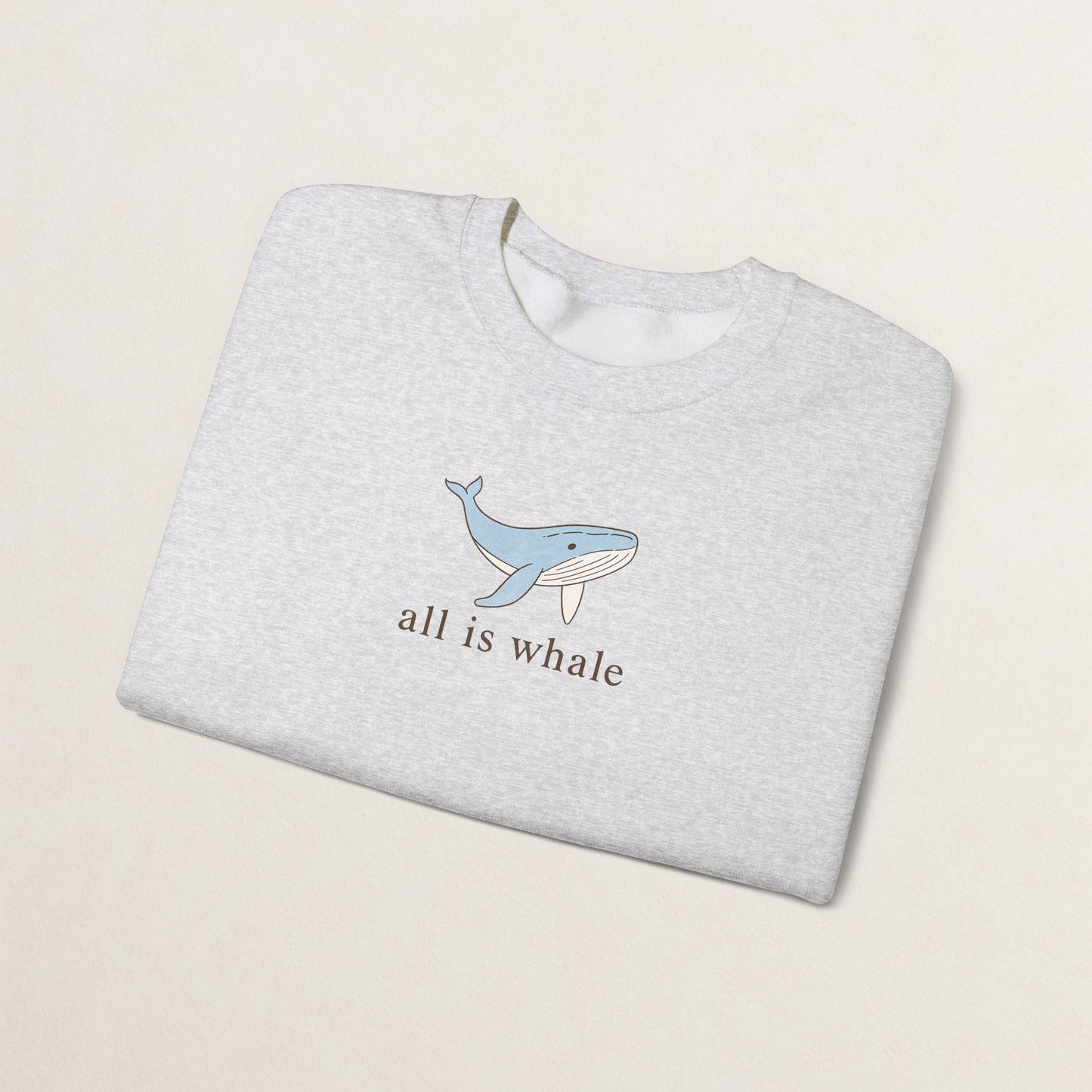 Whale-Themed Unisex Crewneck Sweatshirt, Cozy Pullover for Sea Lovers, Whale Gift for Ocean Enthusiasts, Casual Everyday Wear, Cute [...]