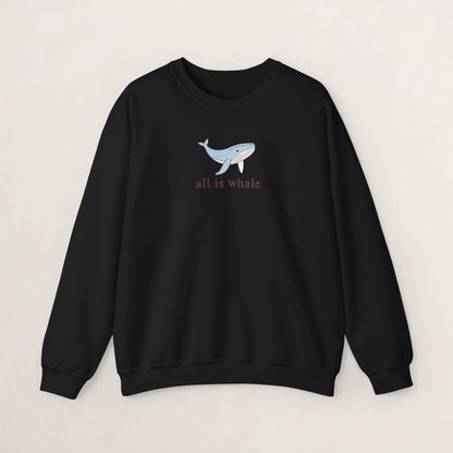 Whale-Themed Unisex Crewneck Sweatshirt, Cozy Pullover for Sea Lovers, Whale Gift for Ocean Enthusiasts, Casual Everyday Wear, Cute [...]