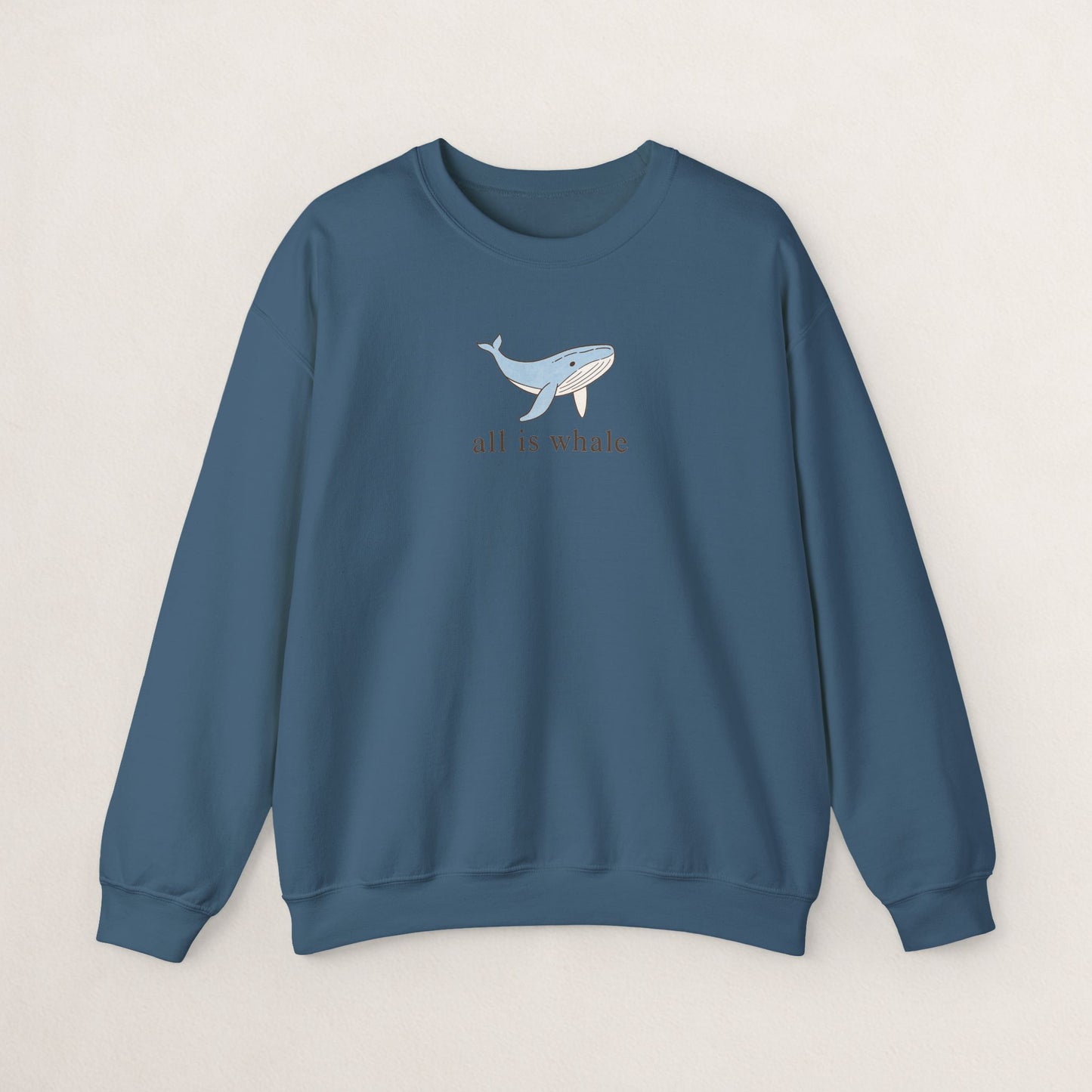Whale-Themed Unisex Crewneck Sweatshirt, Cozy Pullover for Sea Lovers, Whale Gift for Ocean Enthusiasts, Casual Everyday Wear, Cute [...]