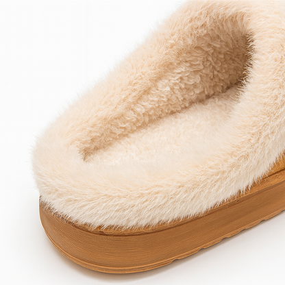BirchFur™ Mules – Cozy Faux Suede Indoor Slippers